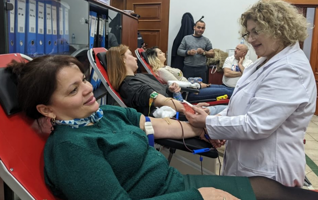 Koçiu: Fushata për dhurim vullnetar të gjakut është shtrirë në të gjithë vendin