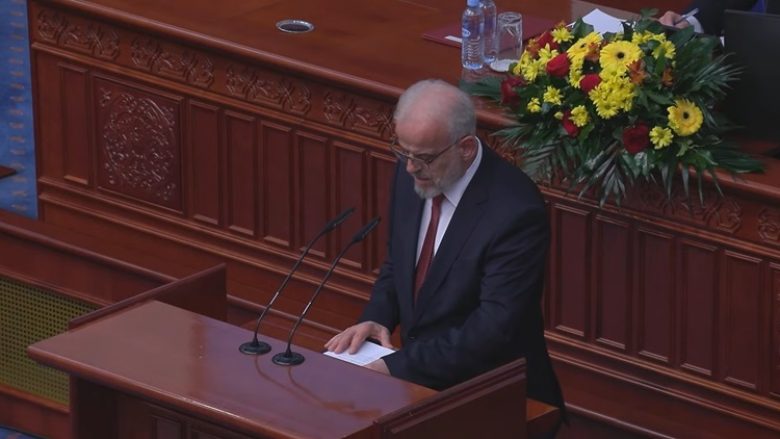 Talat Xhaferi flet para Parlamentit të Maqedonisë së Veriut dhe tregon prioritetet e qeverisë teknike: Nuk do të lejoj të devijojmë!