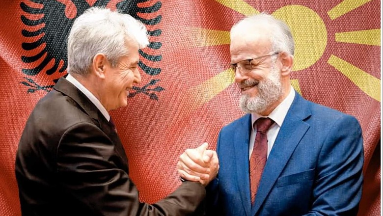 Talat Xhaferi në krye të qeverisë në Maqedoninë e Veriut, Basha: Shqiptarët rol konstruktiv ndaj vlerave euro-atlantike
