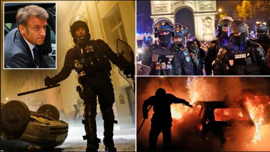 Qindra të arrestuar në natën e 5-të të trazirave në Francë