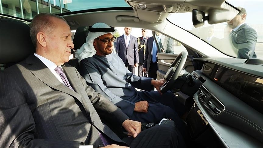 Erdoğan takohet me presidentin e EBA-së, Mohamed bin Zayed Al Nahyan