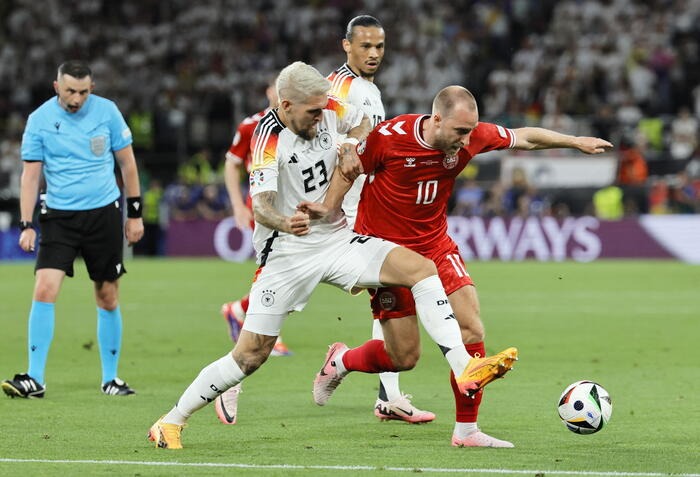 EURO2024 – Gjermania në çerekfinale pas fitores ndaj Danimarkës, Scholz i pranishëm