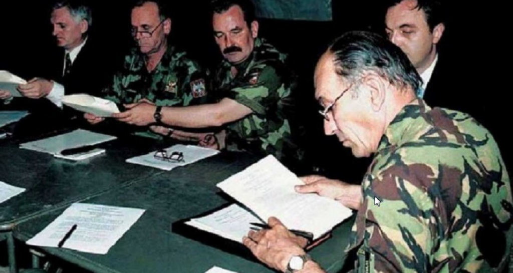 Marrëveshja e Kumanovës, nënshkrimi që çoi në kapitullimin e ish-Jugosllavisë