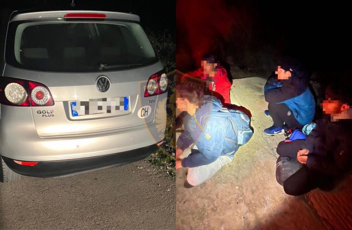 Transportonte 4 emigrantë kundrejt pagesës, arrestohet 19-vjeçari në Sarandë