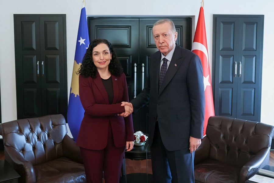 Osmani falënderon Erdoganin për mbështetjen ndaj Kosovës