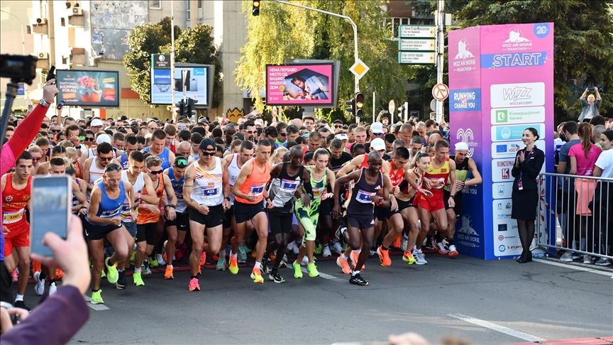 Shkup, mbahet “Wizz Air Skopje Marathon” me një numër rekord prej 13.400 garuesve nga 55 vende