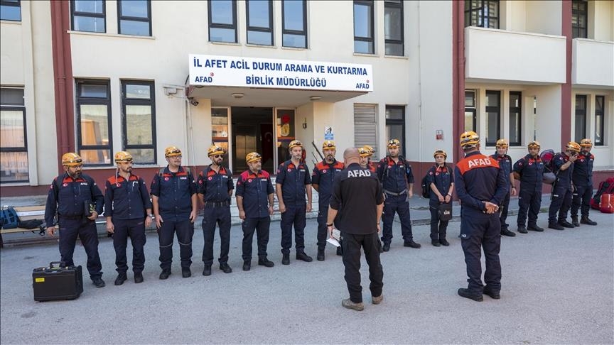 Türkiye, AFAD përfundon përgatitjet për ekipin e parë që do të dërgohet në Marok