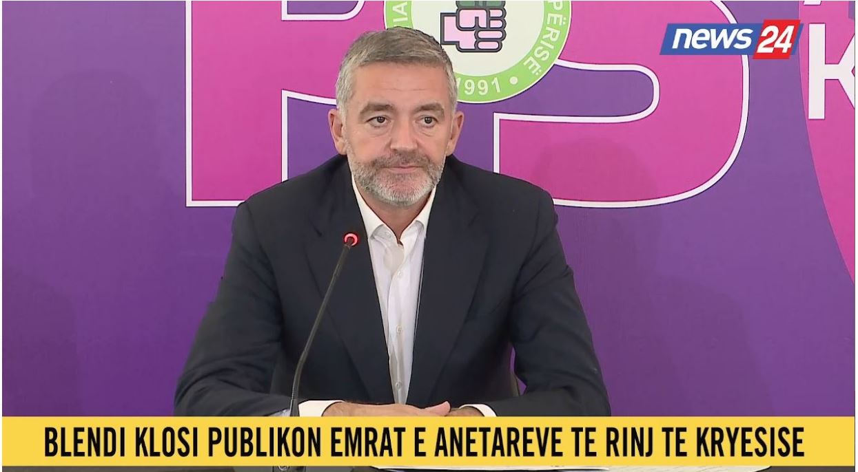 “Puna për organizimin e fushatës zgjedhore nis që nesër”/ Blendi Klosi publikon emrat e anëtarëve të rinj të Kryesisë së PS, ja kush janë