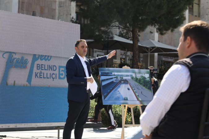 Këlliçi prezanton projektin: Tunel nëntokës te Sheshi “Skënderbej”