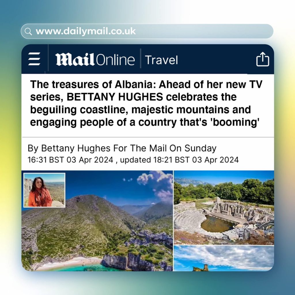 Rama: Dokumentari “Në zbulim të thesareve të Shqipërisë” i Bettany Hughes, premierë në kanalin britanik Channel 4