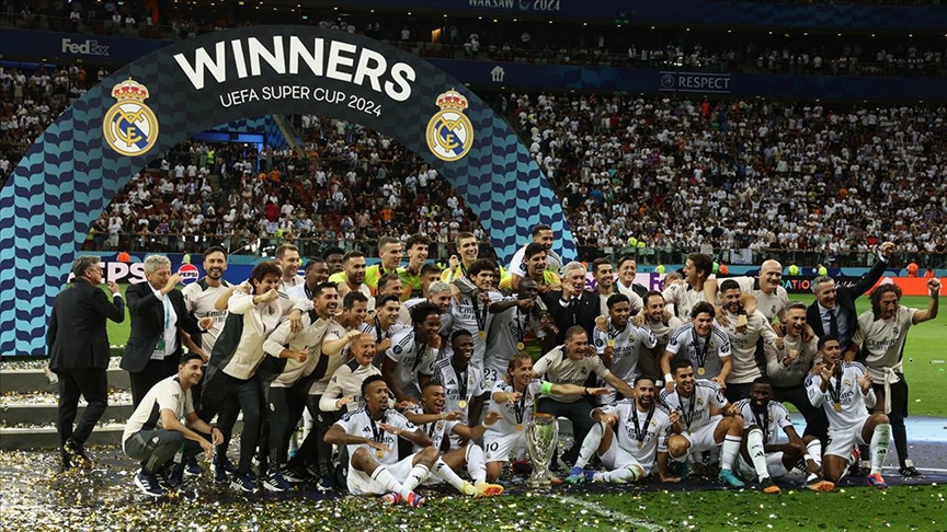 Real Madrid mposht Atalantën, fiton UEFA Super Kupën