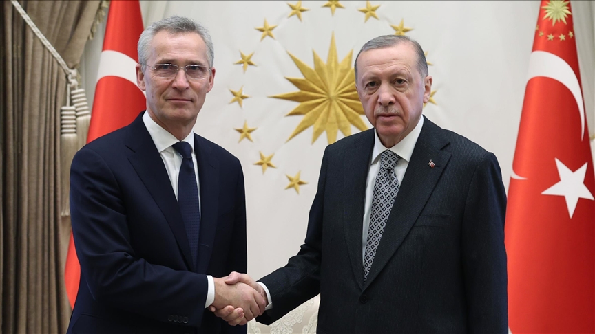 Presidenti Erdoğan takon shefin e NATO-s në Ankara