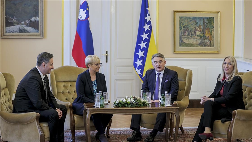 Presidentja e Sllovenisë qëndron në vizitë dyditore në Bosnje e Hercegovinë