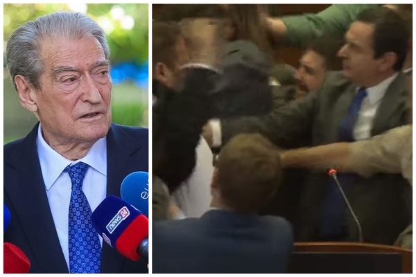 Përplasja fizike në Kuvendin e Kosovës, Berisha: Shpreh keqardhjen time