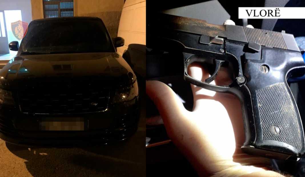 I armatosur me pistoletë në makinë, arrestohet i shpalluri në kërkim në Vlorë