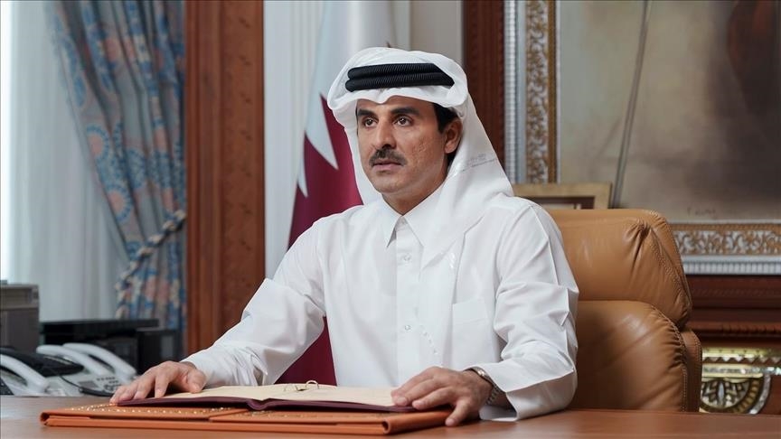 Emiri i Katarit dhe Sekretari amerikan i Shtetit diskutuan përpjekjet ndërmjetësuese për armëpushim në Gaza