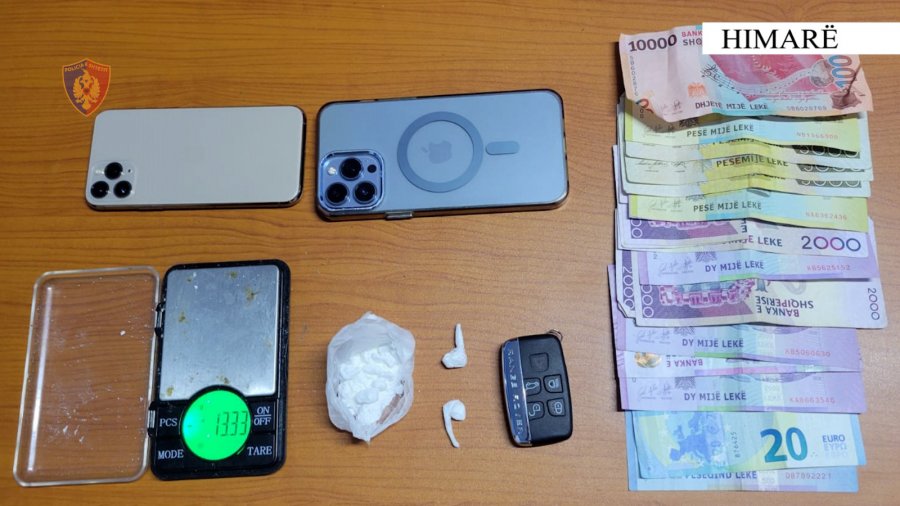 Shiste kokainë në lokalet e Himarës, arrestohet 27 vjeçari nga Tirana