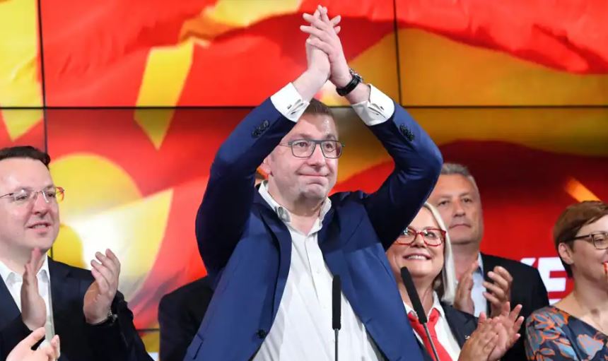 Mandatohet sot qeveria e re e Maqedonisë së Veriut, Mickoski kryeministër i ri