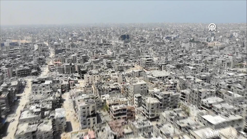 Droni regjistron shkatërrimin masiv nga sulmet izraelite në Gazën veriore