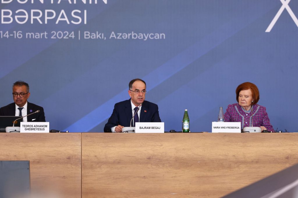 Begaj në “Global Baku Forum”: Shqipëria, e vetëdijshme për rëndësinë e stabilitetit dhe bashkëpunimit