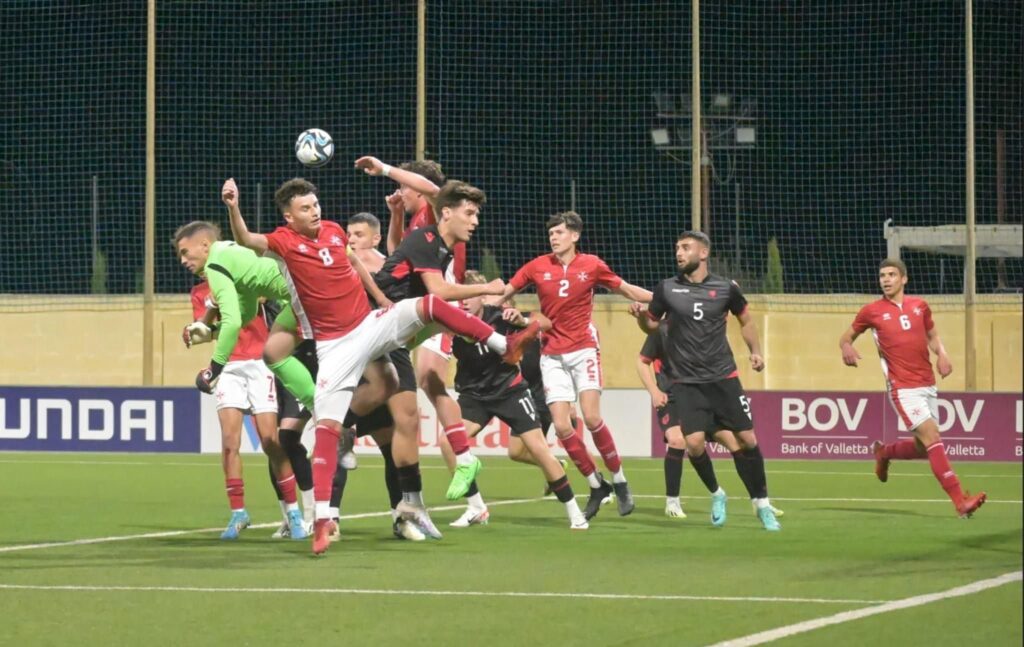 Shqipëria U-19 fiton miqësoren e parë ndaj Maltës U-19, vendos goli i Denis Prendit