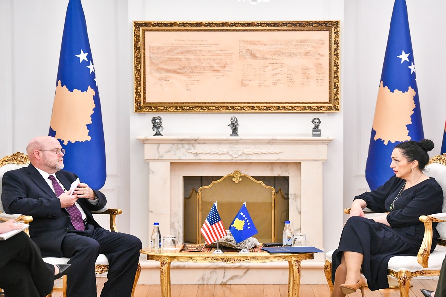 Bllokimi i Kosovës në KiE, Osmani takon ambasadorët e vendeve aleate