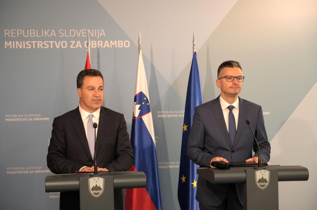 Peleshi, vizitë në Slloveni: Intensifikojmë bashkëpunimin në siguri dhe mbrojtje