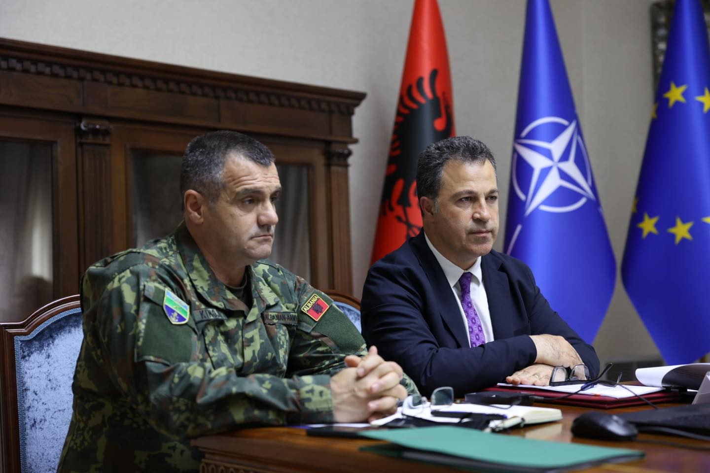 Peleshi: Shqipëria krah aleatëve perëndimorë në mbështetje të Ukrainës