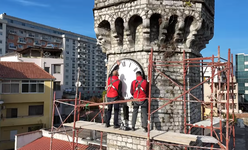 Vihet në punë Sahati i Inglizit në Shkodër, monument kulture i kategorisë së parë