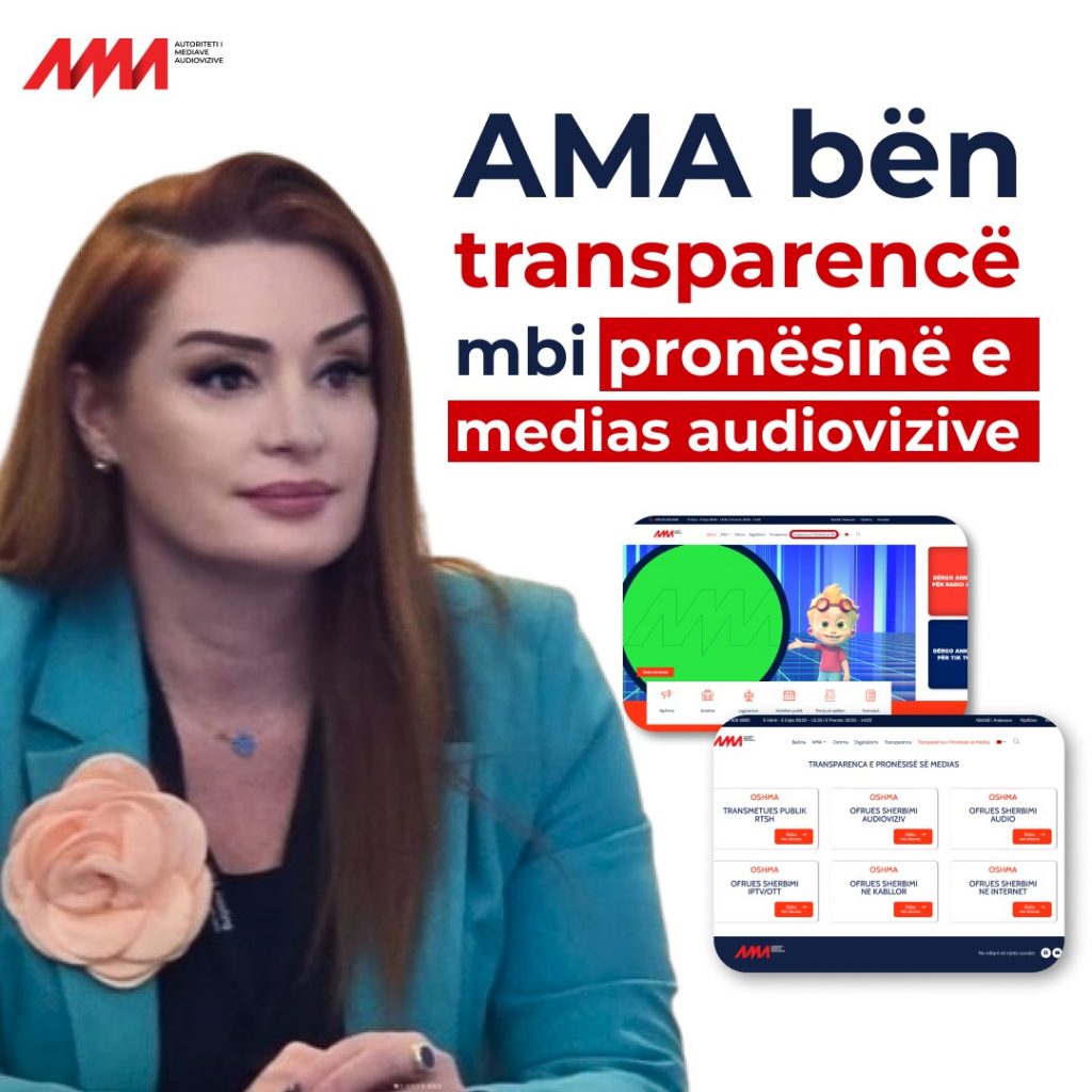 AMA bën transparencë mbi pronarët e medias audio dhe audiovizive