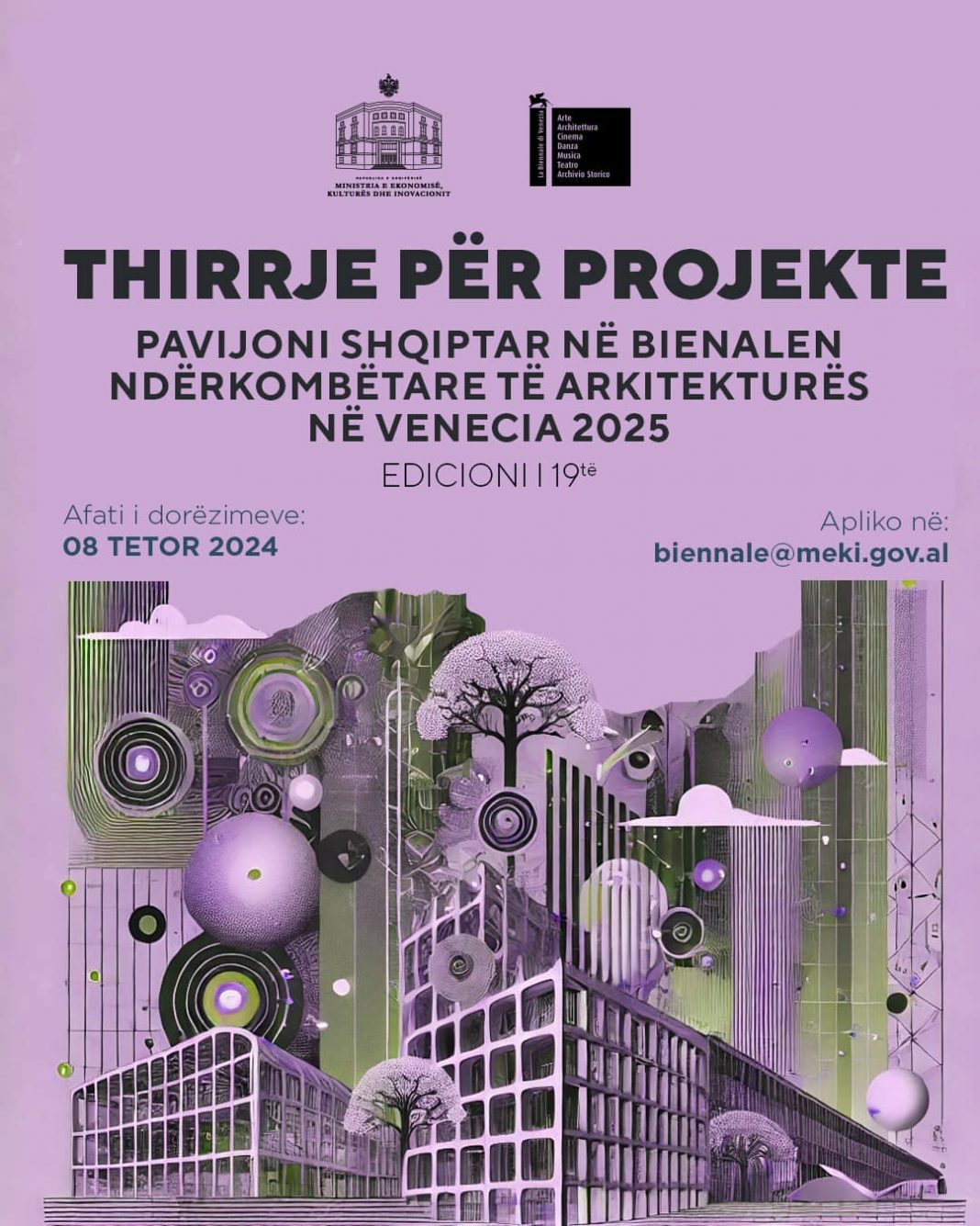 Hapet thirrja për projektin e pavijonit shqiptar në Bienalen e Arkitekturës në Venecia