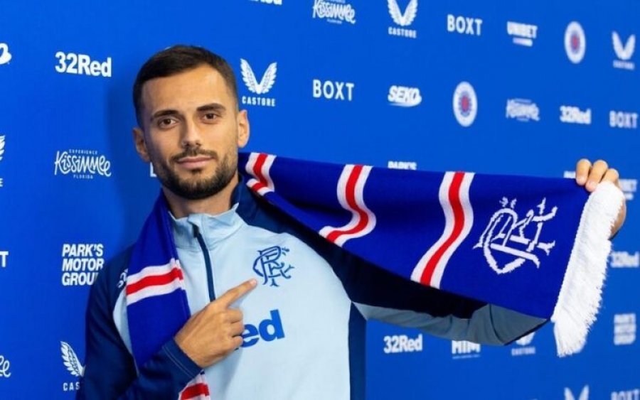 Trajneri i beson vendin e titullarit, Nedim Bajrami debuton me Rangers në Europa League