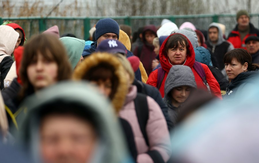 Më shumë se 11 milionë njerëz kanë kaluar kufirin Poloni-Ukrainë që nga pushtimi rus