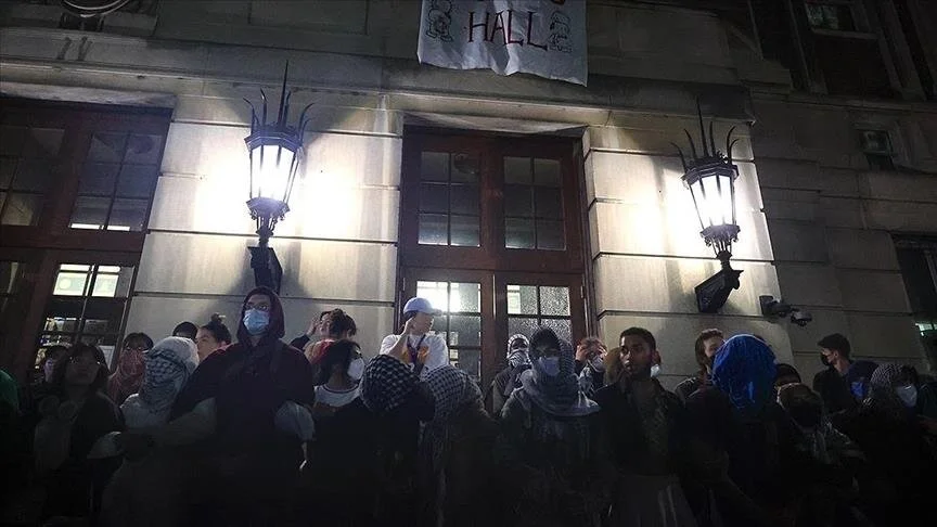 SHBA, një grup studentësh pro Palestinës hynë në ndërtesën e Hamilton Hall