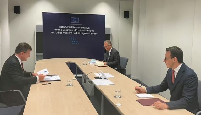 Zv/kryeministri Bislimi dhe shefi i Zyrës për Kosovën në Qeverinë e Serbisë, Petkoviç takohen sot në Bruksel