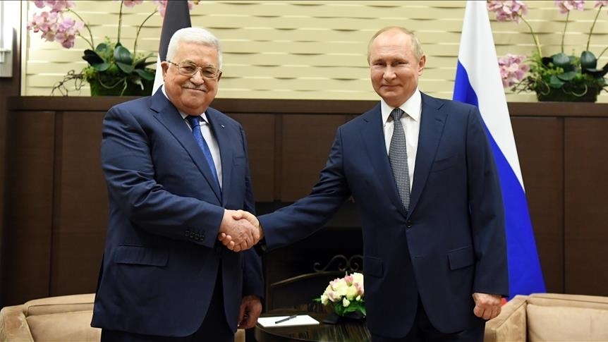 Presidenti Putin do të takohet me presidentin palestinez, Abbas