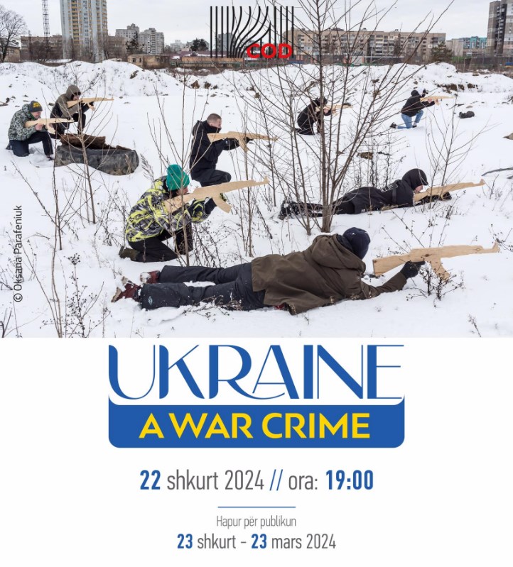 “Ukraina: Një krim lufte”, ekspozitë fotografike në COD