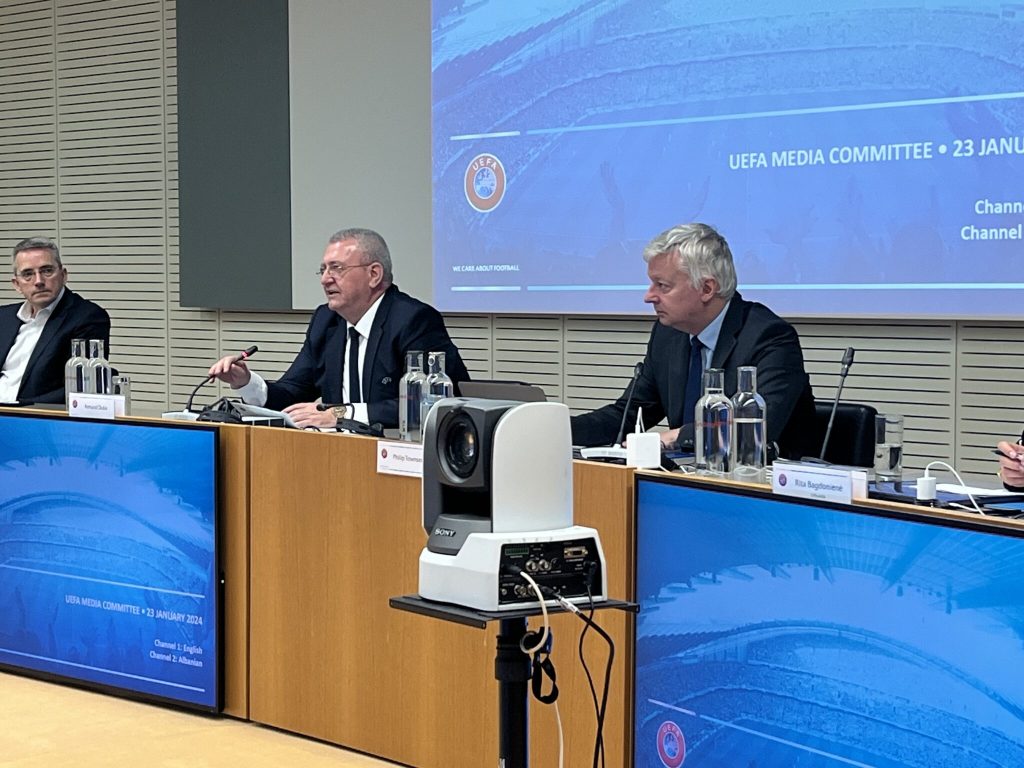 Duka drejton mbledhjen e parë të Komisionit të Medias së UEFA-s