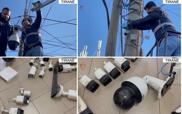Aksioni i policisë në Tiranë, çmontohen 15 kamera spiune tek shtëpia e Emiljano Shullazit dhe Pajtim Serjanit