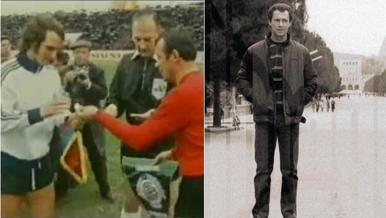 Nga këpucët dhuruar Panajot Panos, te dezinfektimi në aeroportin e Rinasit! Pamjet e Franz Beckenbauer në Shqipëri