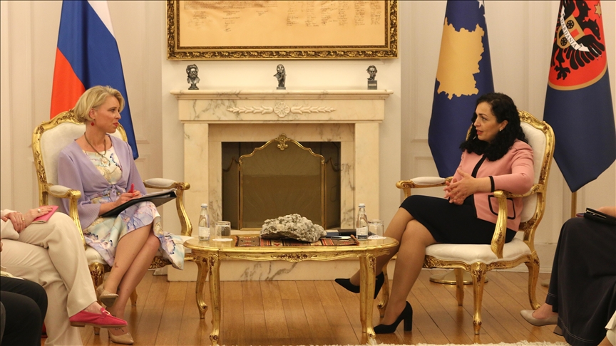 Kosovë, presidentja Osmani pret në takim kryeparlamentaren sllovene