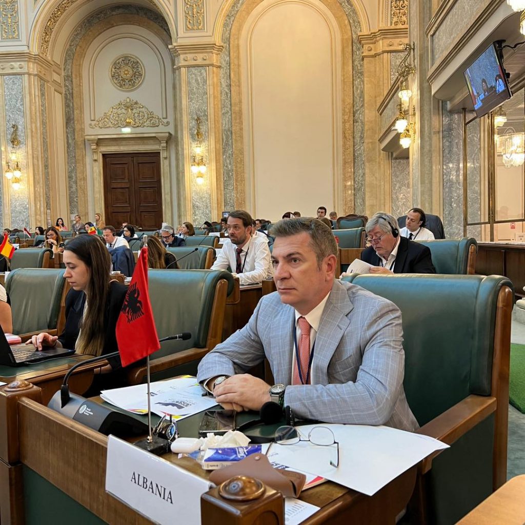 Gjiknuri, në Asamblenë Parlamentare të OSBE-së në Bukuresht