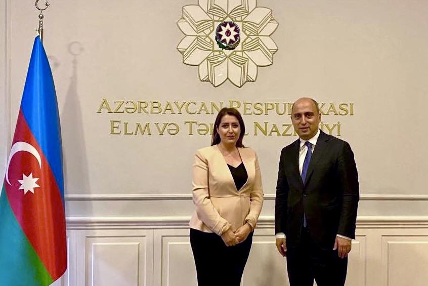 Manastirliu takim me homologun azer: Ura bashkëpunimi në fushën e arsimit mes dy vendeve