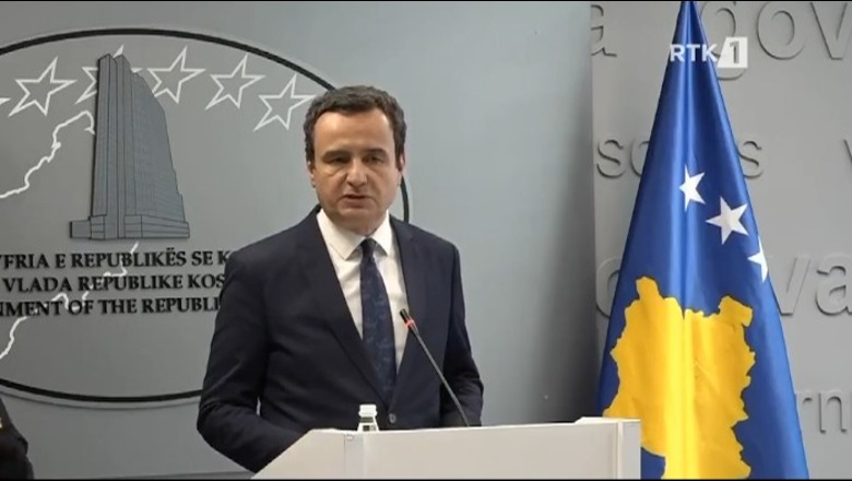 Kurti: Të mbahen zgjedhje të parakohshme në veri të Kosovës dhe të rikthehemi në tryezën e dialogut me Serbinë