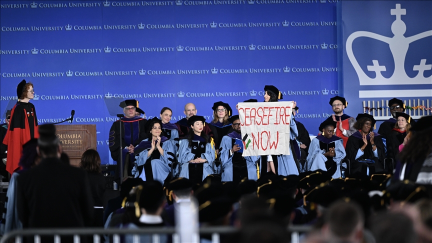 SHBA, në ceremoninë e diplomimit në Universitetin Columbia protestë në mbështetje të Palestinës