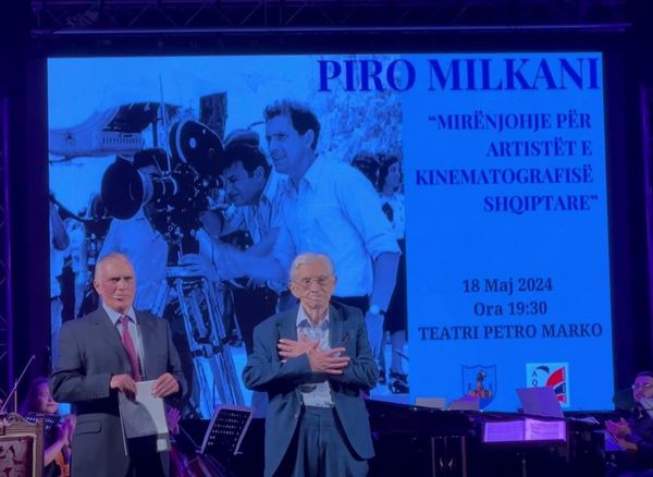 Mbrëmje speciale për kineastin Piro Milkani në teatrin “Petro Marko”
