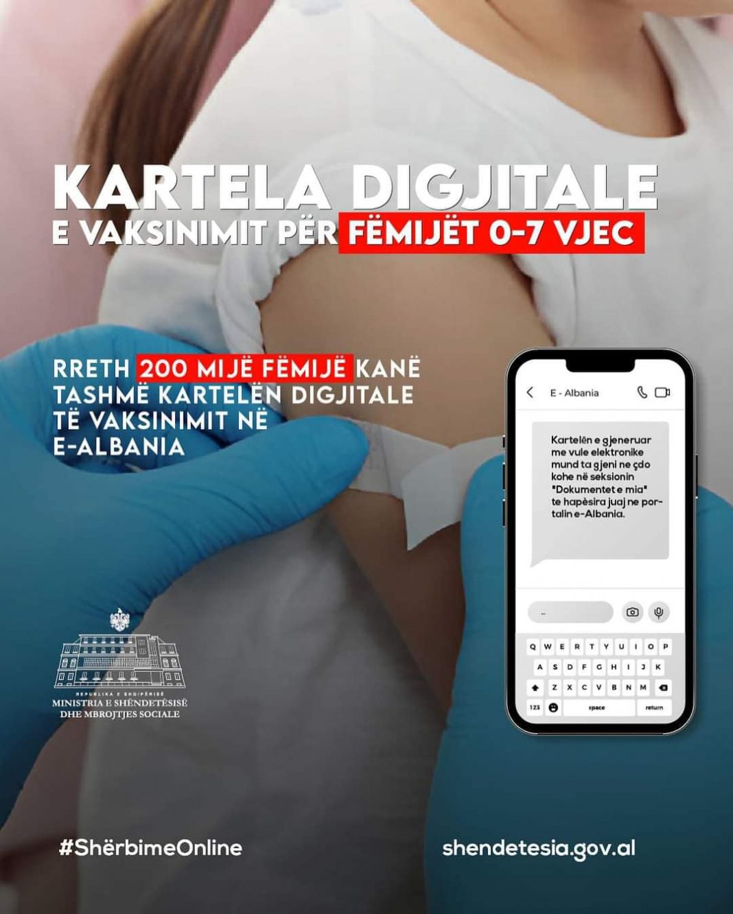 Rama: Kartela e vaksinimit, tjetër shërbim përmes e-Albania