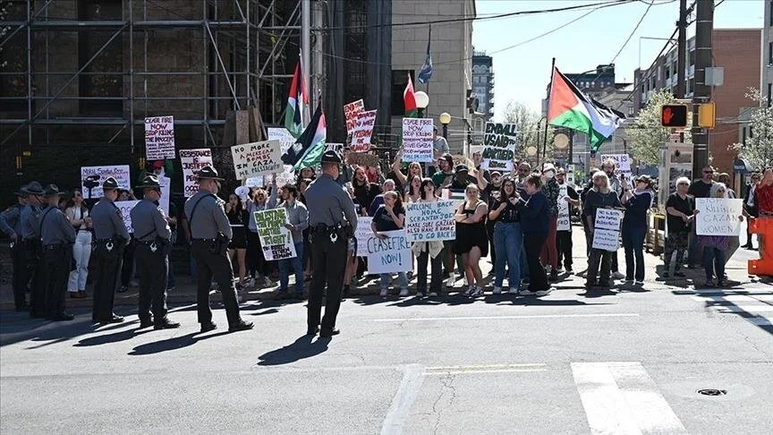 Presidenti amerikan përballet me protestë pro-palestineze në qytetin e tij të lindjes