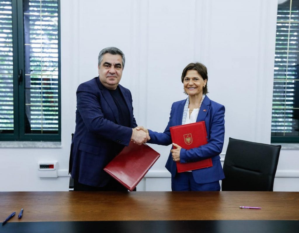 Gonxhja-Huber, firmoset marrëveshja për ngritjen e shkollës së ekselencës për Hoteleri-Turizëm në Tiranë