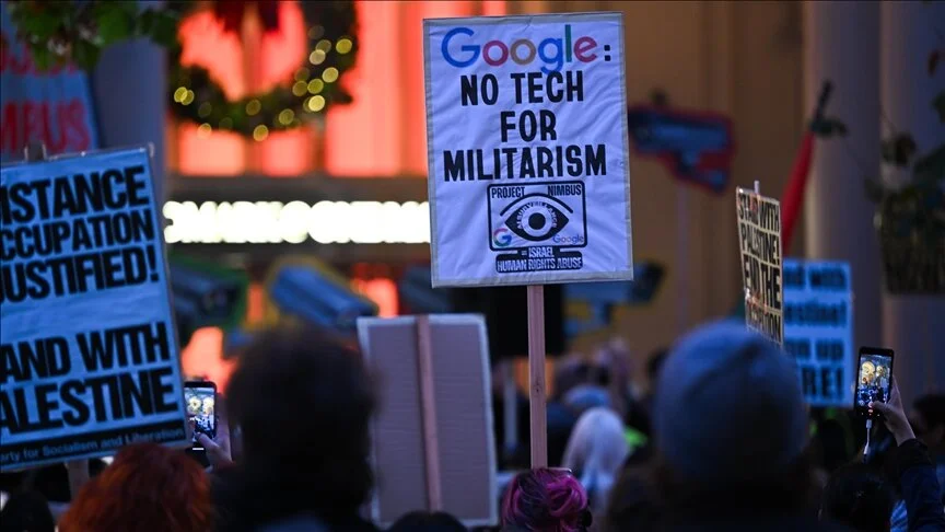 Punonjësit e kompanisë Google protestojnë kundër kontratës me Izraelin